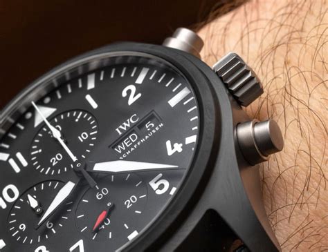 iwc top gin rattrappante replica|IWC Pilot's Double Chronograph Edition Top Gun  .